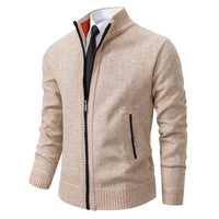 Anton | Eleganter Premium-Cardigan in Beige
