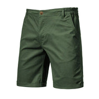 Oscar | Premium maßgeschneiderte Shorts – Raffinierter Komfort und zeitloser Stil in Olivgrün