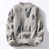Arnold | Kaschmir-Halber Rollkragenpullover im Streetwear-Stil in Beige