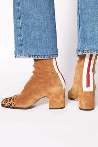 Elisa | Damen Stiefeletten modern und zeitlos in Orange