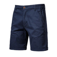 Oscar | Premium maßgeschneiderte Shorts – Raffinierter Komfort und zeitloser Stil in Marineblau