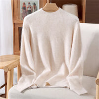 Aurielle Cashmere Soft Knit in Creme