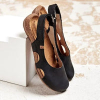 Eve - Damen Orthopädische Sandalen mit Komfort und Unterstützung in Schwarz