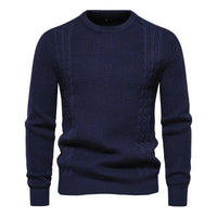 Felix | Stylischer Strickpullover für kalte Tage in Marineblau