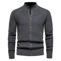 Ottmar | Exklusive Baumwoll-Cardigan in Grau