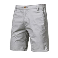 Oscar | Premium maßgeschneiderte Shorts – Raffinierter Komfort und zeitloser Stil in Hellgrau