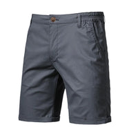 Oscar | Premium maßgeschneiderte Shorts – Raffinierter Komfort und zeitloser Stil in Dunkelgrau