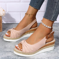Charlotte | Leicht Verstellbar Sandalen in Rosa