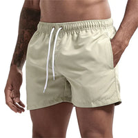 Jude | Luxe schnelltrocknende Badeshorts – Leicht, atmungsaktiv und schnell ausverkauft in Beige