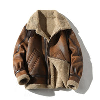 Aldrich Aviator Jacket in Braun