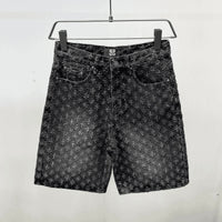 Mark | Premium Denim-Shorts mit Textur – Luxuriöses Gefühl, begrenzter Vorrat in Schwarz