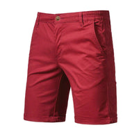 Oscar | Premium maßgeschneiderte Shorts – Raffinierter Komfort und zeitloser Stil in Weinrot