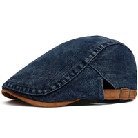 Premium Denim | Schiebermütze in Dunkelblau