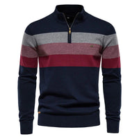Neuhaus | Stilvoller Pullover mit Stehkragen in Marineblau