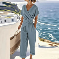 Jaimy | Elegantes Zweiteiler-Set in Blau