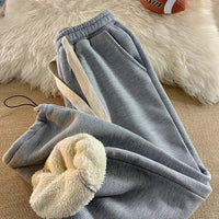 Aria Fleece-Lined Lounge Pants in Grau