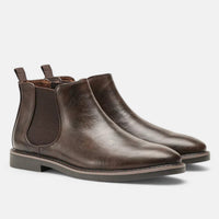 Brandino™ | Zeitlose Chelsea-Stiefel für den modernen Mann in Dunkelbraun