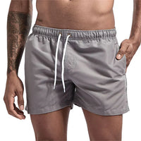 Jude | Luxe schnelltrocknende Badeshorts – Leicht, atmungsaktiv und schnell ausverkauft in Grau