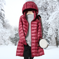 Nuvia | Ultraleichte Steppjacke in Rot