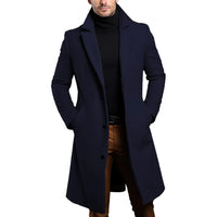 Heinz™ | Premium Trenchcoat in Marineblau