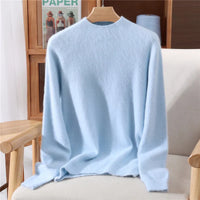 Aurielle Cashmere Soft Knit in Blau