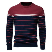Pim | Robuster Herrenpullover in Rot