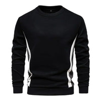 Jonas | Eleganter Pullover für Herren im Alltag in Schwarz