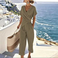 Jaimy | Elegantes Zweiteiler-Set in Khaki