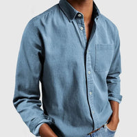 Alvin | Premium Casual Hemd in Sky Blau