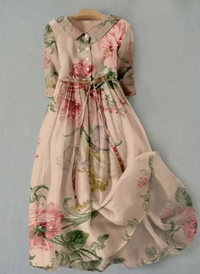 Clare™ Kleid „Floral Elegance“ in Mehrfarbig