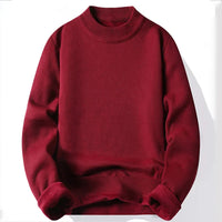 Roger | Herren Strickpullover in Burgunderrot