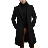 Heinz™ | Premium Trenchcoat in Schwarz