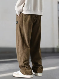 Anton | Locker geschnittene Cordhose Herren lässig in Braun