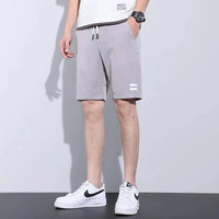 Jeff | Elite Quick-Dry Flex Shorts – Entworfen für Wärme, gemacht für Bewegung in Hellgrau