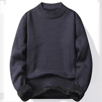 Roger | Herren Strickpullover in Marineblau