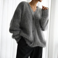 Daisy™ - Kaschmirpullover in Dunkelgrau