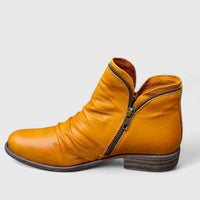 Helena | Damen Orthopädische Komfortstiefel in Gelb