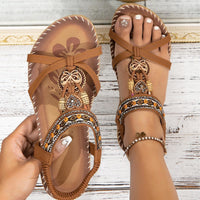 Alice | Fußgewölbestütze Orthopädisch Sandalen in Braun