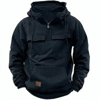Klassische, modische Jacke - ideal für Herren im Herbst/Winter in Schwarz