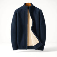Tobias | Warmer Cardigan für Herren stilvoll in Marineblau