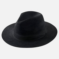 Florian | Herren Toquilla-Stroh Panamahut Ripsband – Panama Hut Herren Sommer in Schwarz