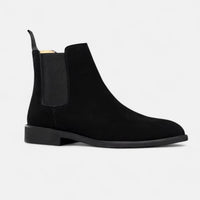 Brendo™ | Chelsea-Stiefel für Herren aus hochwertigem Wildleder in Schwarz