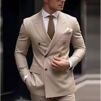 Herren Formell Anzug | Zweiteiliges in Khaki