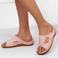 Damen Sandalen Rutschfeste Sohlen Stil in Rosa