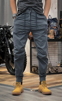 Levi™ | Premium Stretch Cargohose in Grau (ohne Taschen)