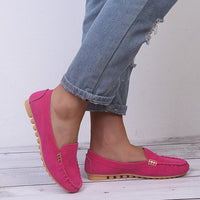 Carola | Damen Leichte Ballerinas Gummisohle – Federleichte Ballerinas Sommer 2026 in Rosa