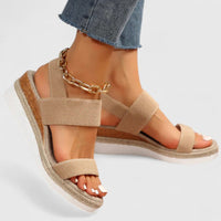 Damen Orthopädische Sandalen Bequeme Sommerschuhe in Braun