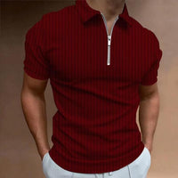 Karl | Herren Polohemd in Rot