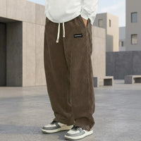 Atlas™-Hose mit Strukturstoff und geradem Schnitt in Braun