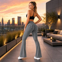Beirute™-Leggings mit Hoher Taille und Po-formendem Effekt in Grau